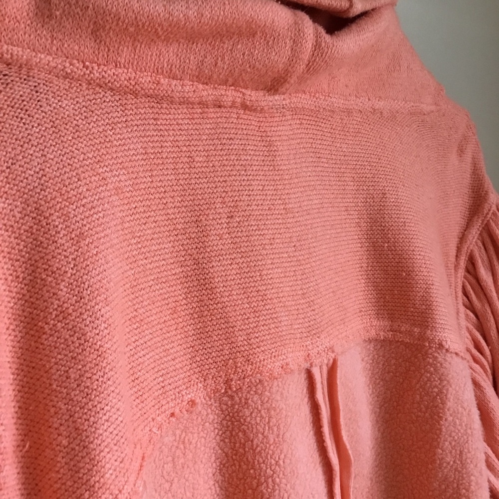 Free People Cloud Control Pullover Cowl Neck Boho Sweater - Picture 10 of 12